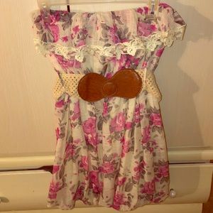 Ballon bottom dress